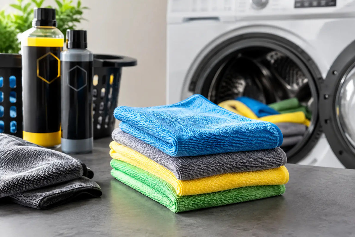 Microvezeldoeken correct wassen zonder verlies