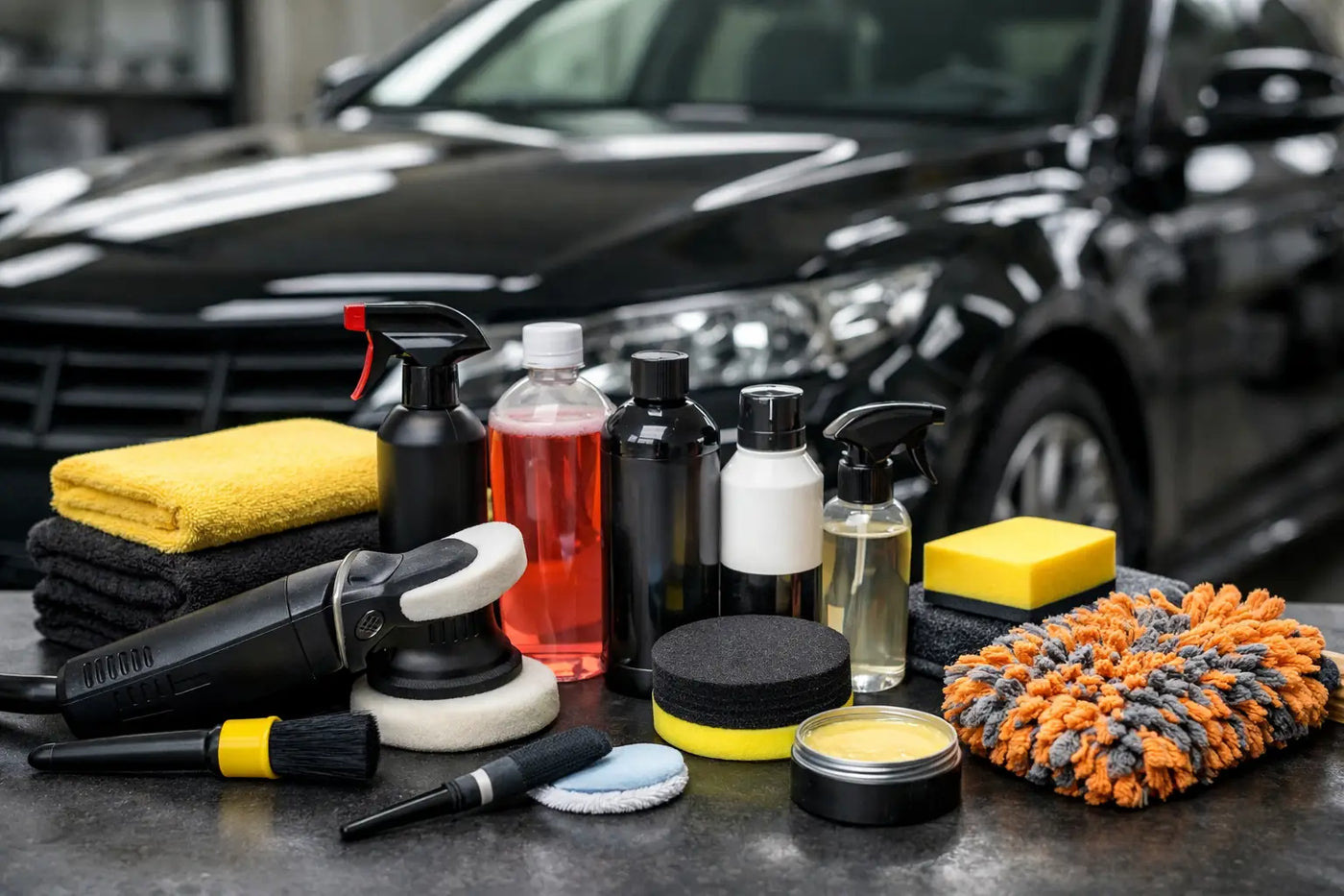 Welk detailing starterspakket auto heb je nodig?