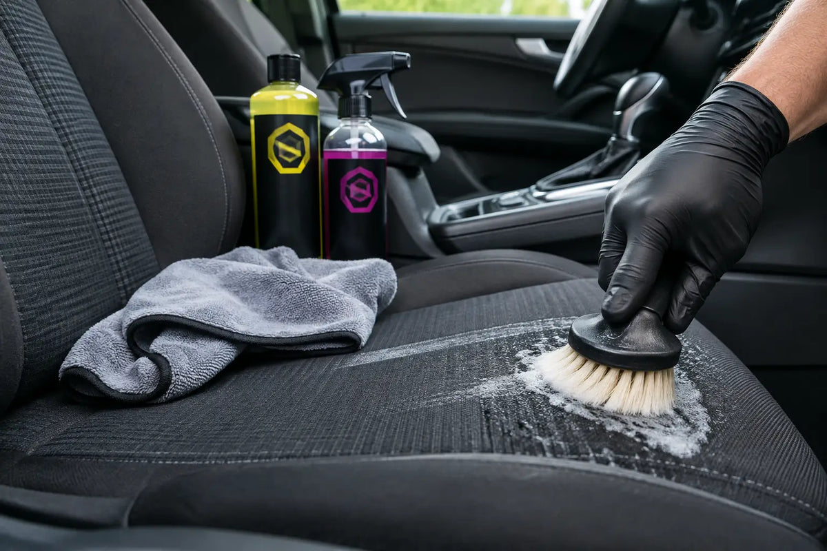 Stoffen autobekleding veilig opfrissen in 7 stappen