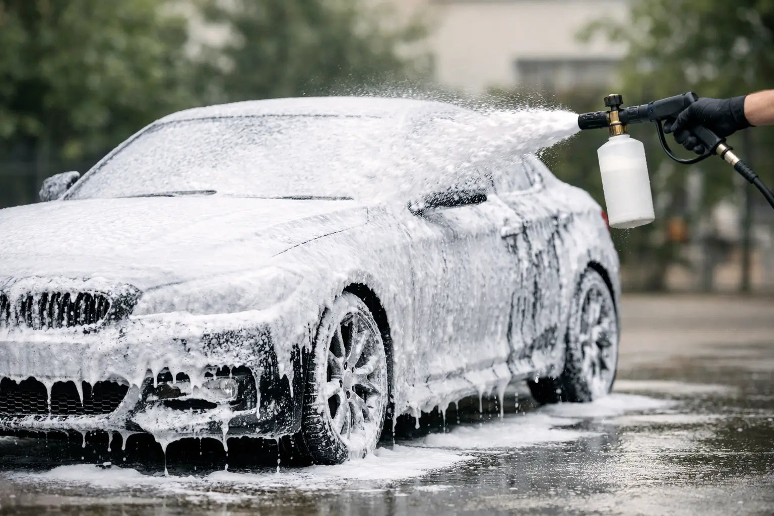 Snow foam gebruiken op je auto: zo doe je dat