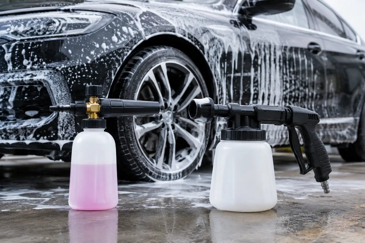 Foam lance versus foamgun: wat past bij jou?