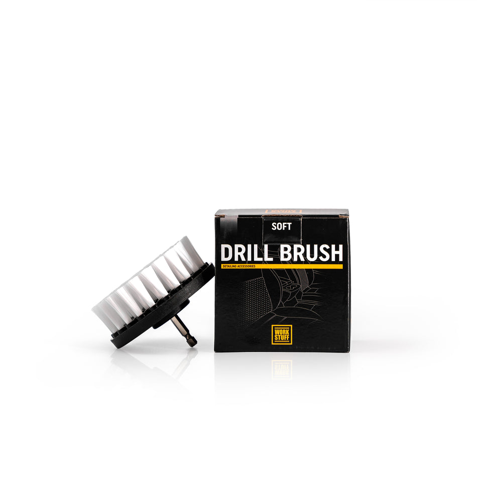 WORK STUFF Drill Brush Hard – Harde Boorborstel voor Auto & Tapijt