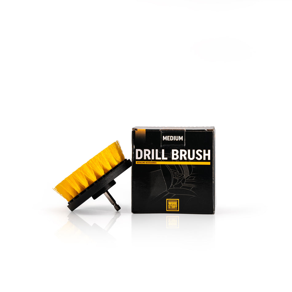 WORK STUFF Drill Brush Medium – Boorborstel voor Auto-Interieur